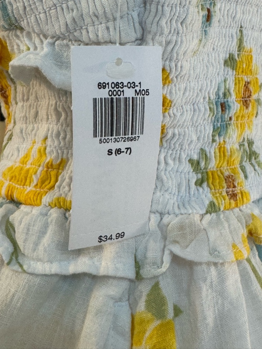 ๐ NWT Girls size 7/8 OLD NAVY SUNDRESS! - Picture 2 of 9